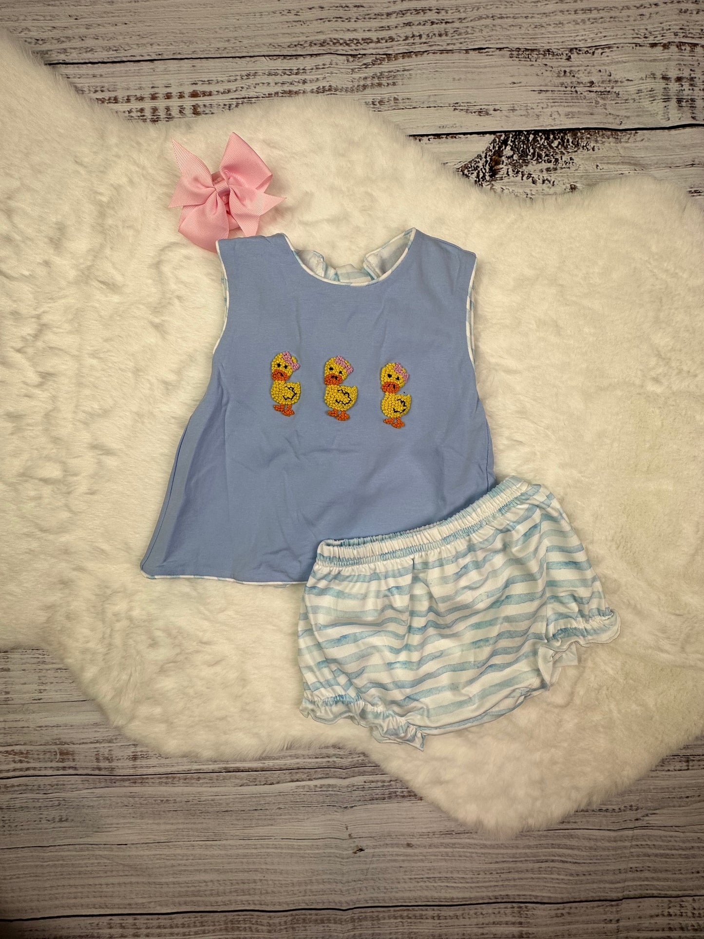 Girls: Quack Quack diaper Set