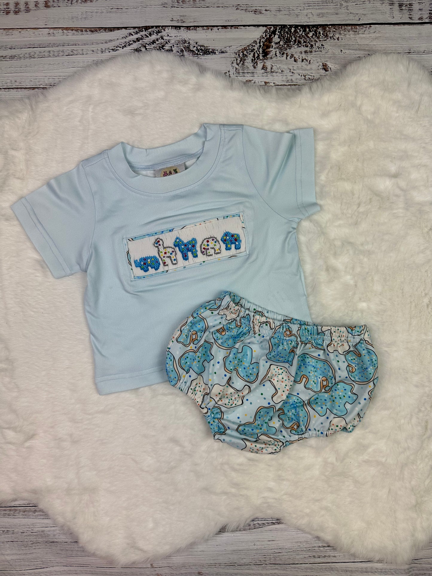 Boys Snack Time Diaper Set