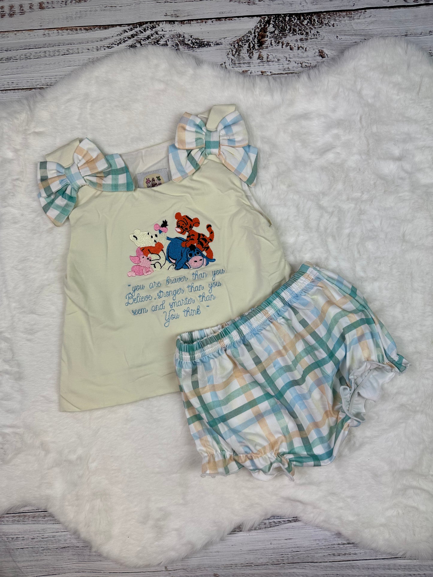 Girls 100 Acre Diaper Set