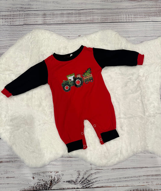 Holiday: Boys Christmas Romper