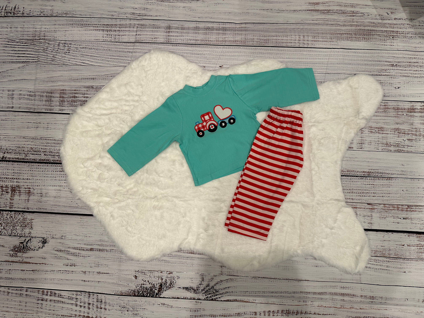 Holiday: Boys Valentine pants set