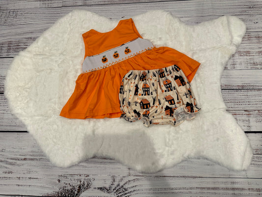 Holiday: Girls Halloween Diaper set