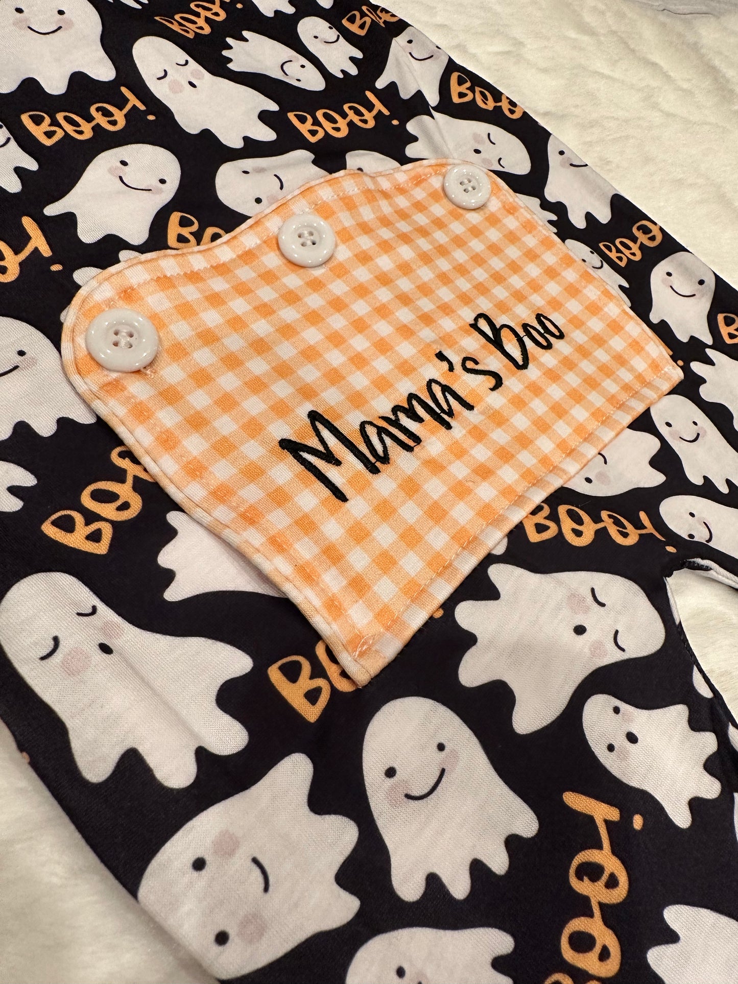 Holiday: boys “mamas boo” pajamas