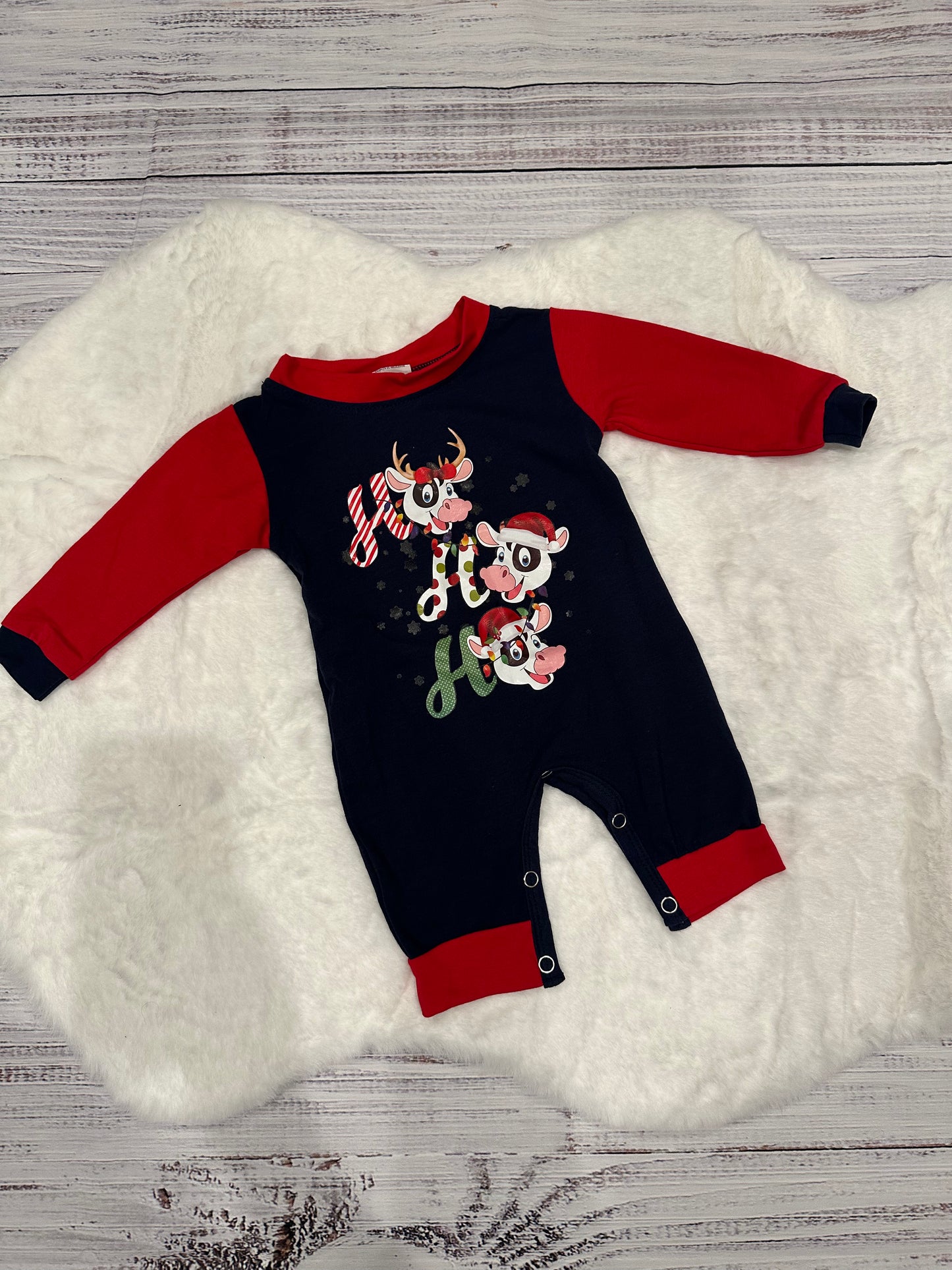 Holiday: Boys Christmas Romper